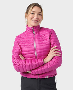 Stio Women's Pinion Down Sweater EarthHero Corporate Gifting and Custom Swag