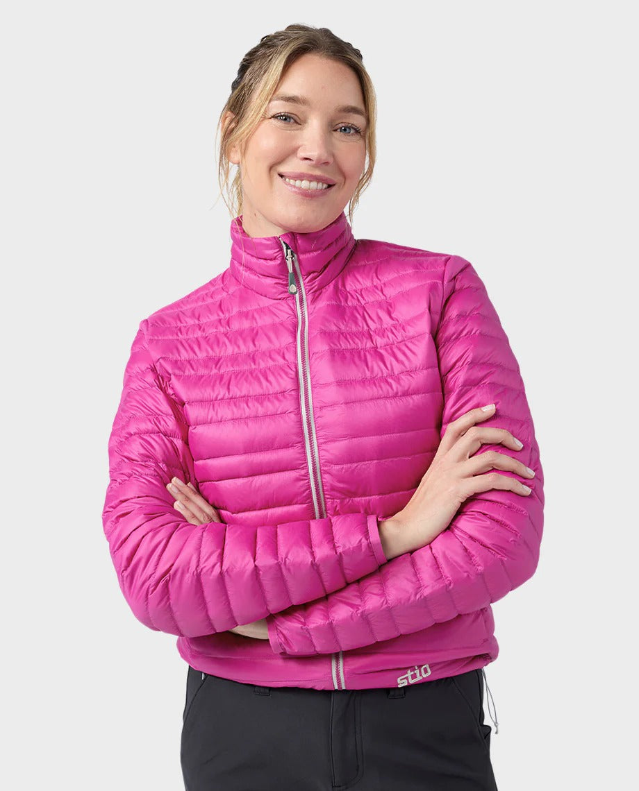 Stio Women's Pinion Down Sweater EarthHero Corporate Gifting and Custom Swag