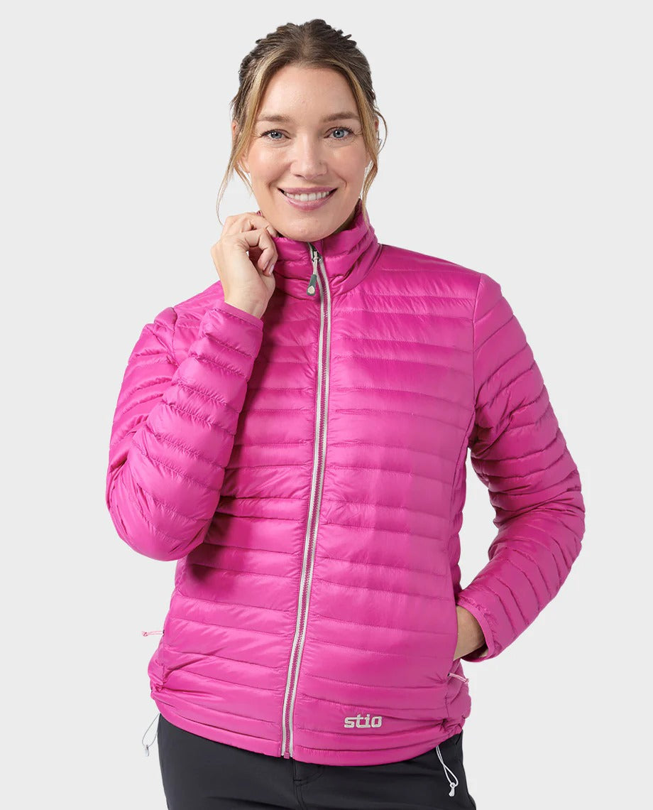 Stio Women's Pinion Down Sweater EarthHero Corporate Gifting and Custom Swag