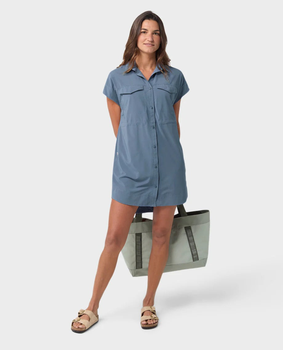 Stio Women's Mountain Flow Shirt Dress Stio