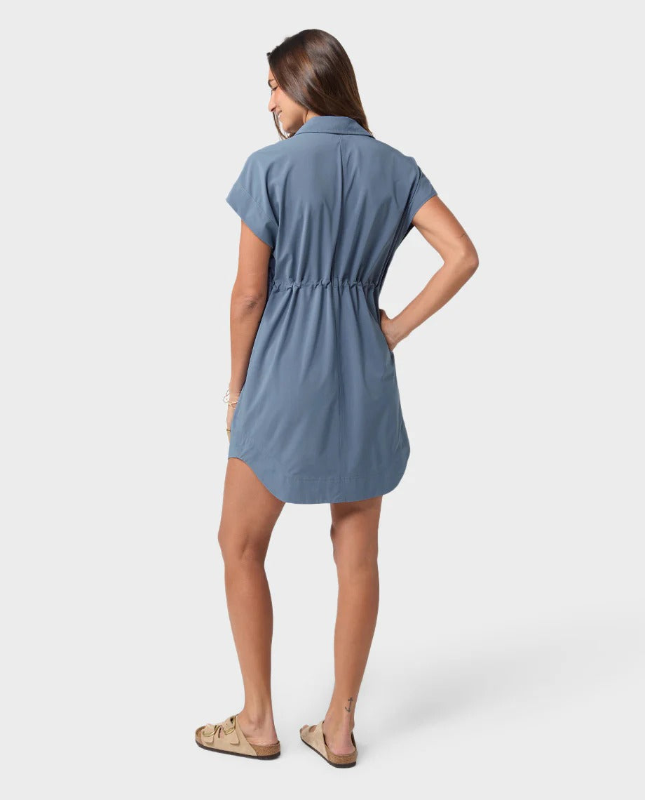 Stio Women's Mountain Flow Shirt Dress Stio