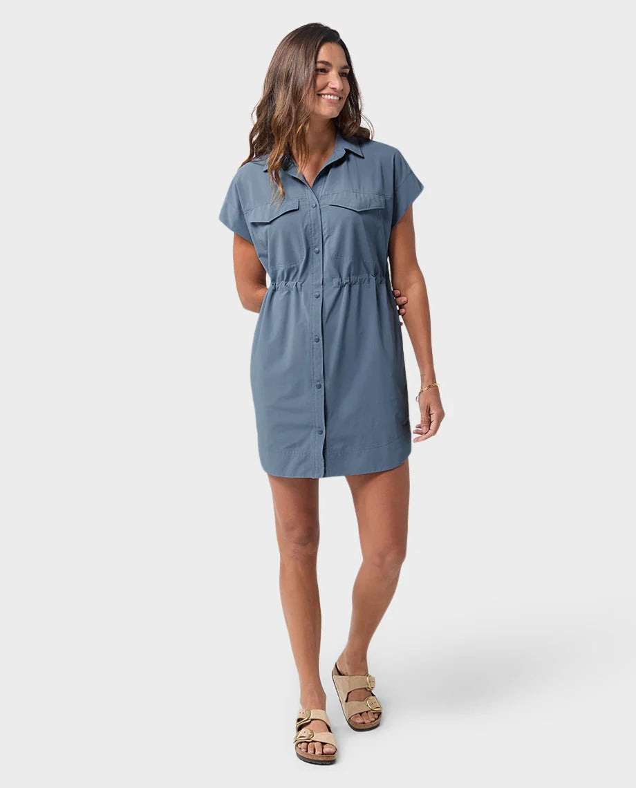 Stio Women's Mountain Flow Shirt Dress Stio