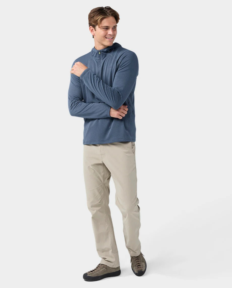 Stio Men's Trax Power Grid Half Zip Hoodie Stio