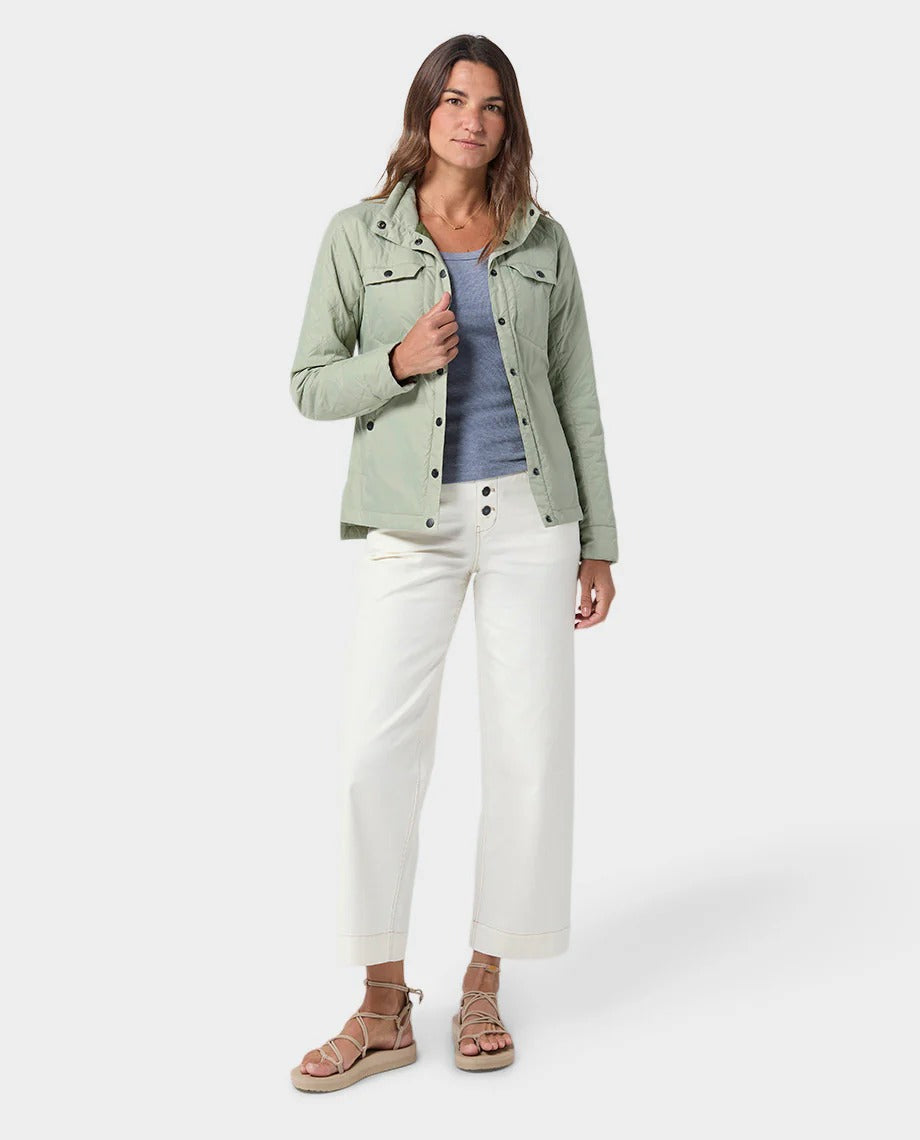 Stio Women's Skycrest Snap Shirt EarthHero Corporate Gifting and Custom Swag