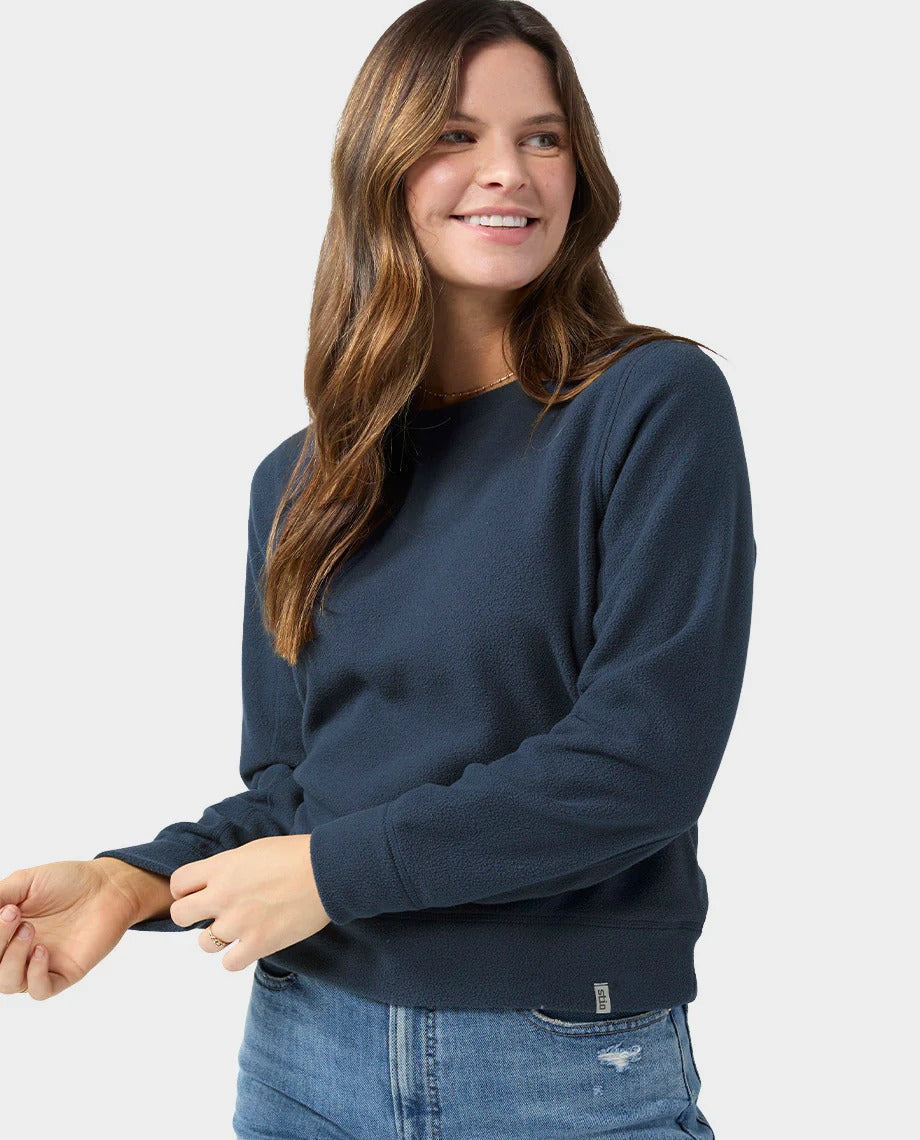 Stio Women's Turpin Fleece Crew EarthHero Corporate Gifting and Custom Swag