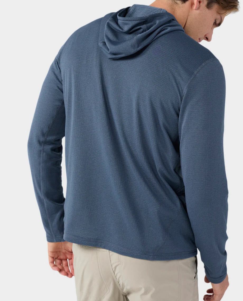 Stio Men's Trax Power Grid Half Zip Hoodie Stio