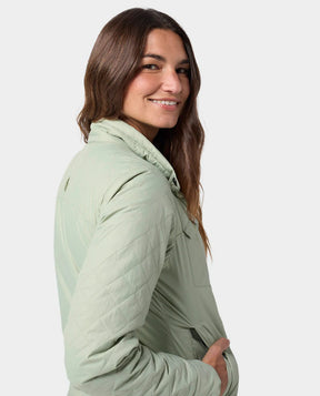 Stio Women's Skycrest Snap Shirt EarthHero Corporate Gifting and Custom Swag