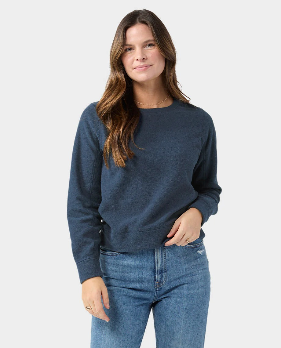 Stio Women's Turpin Fleece Crew EarthHero Corporate Gifting and Custom Swag