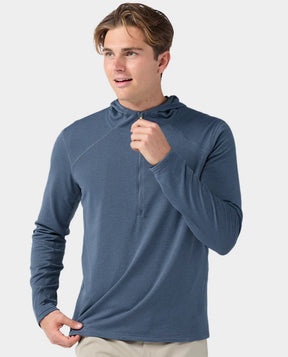 Stio Men's Trax Power Grid Half Zip Hoodie Stio