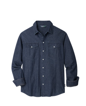 Stio Men's Slipstone Japanese Denim Shirt Stio