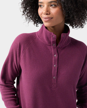 Stio Women's Turpin Fleece Snap Pullover EarthHero Corporate Gifting and Custom Swag