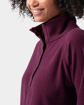 Stio Women's Turpin Fleece Snap Pullover EarthHero Corporate Gifting and Custom Swag