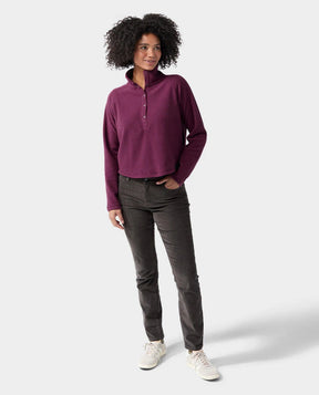 Stio Women's Turpin Fleece Snap Pullover EarthHero Corporate Gifting and Custom Swag