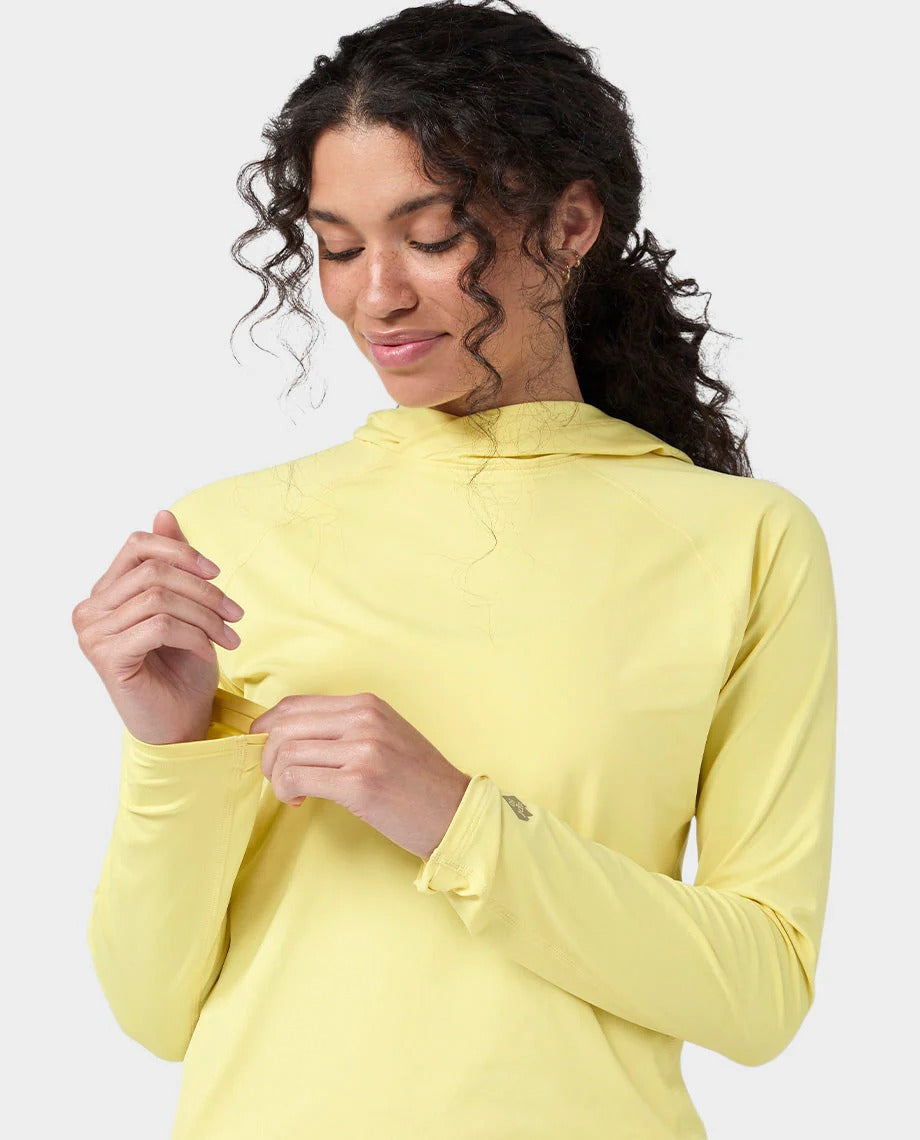Stio Women's Hylas Hooded Pullover EarthHero Corporate Gifting and Custom Swag