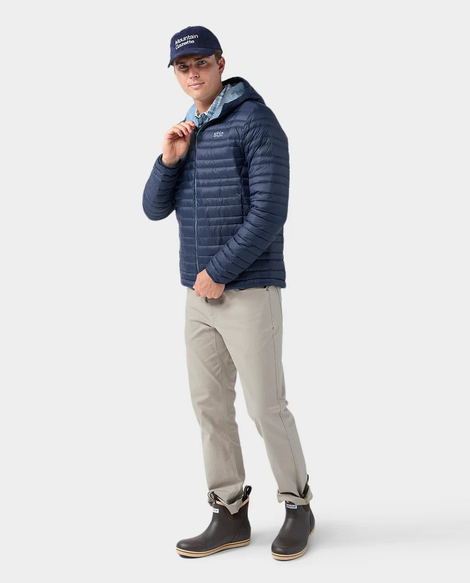 Stio Men's Pinion Down Hooded Jacket Stio