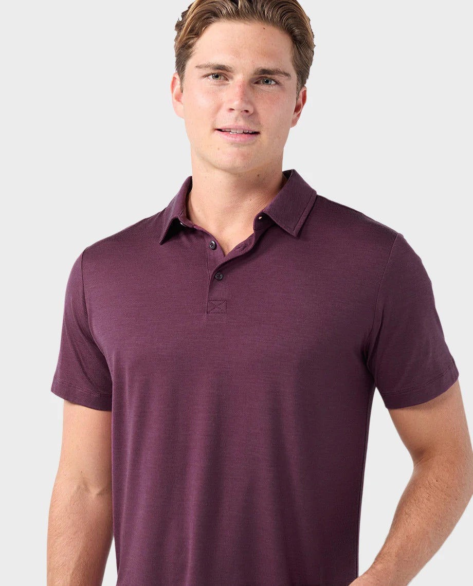 Stio Men's Alpin Lightweight Merino Polo SS Stio