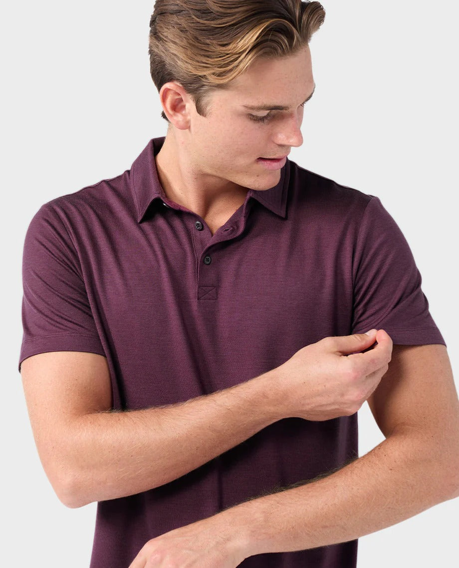 Stio Men's Alpin Lightweight Merino Polo SS Stio