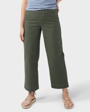 Stio Women's Rivet Wide Leg Canvas Pant Stio