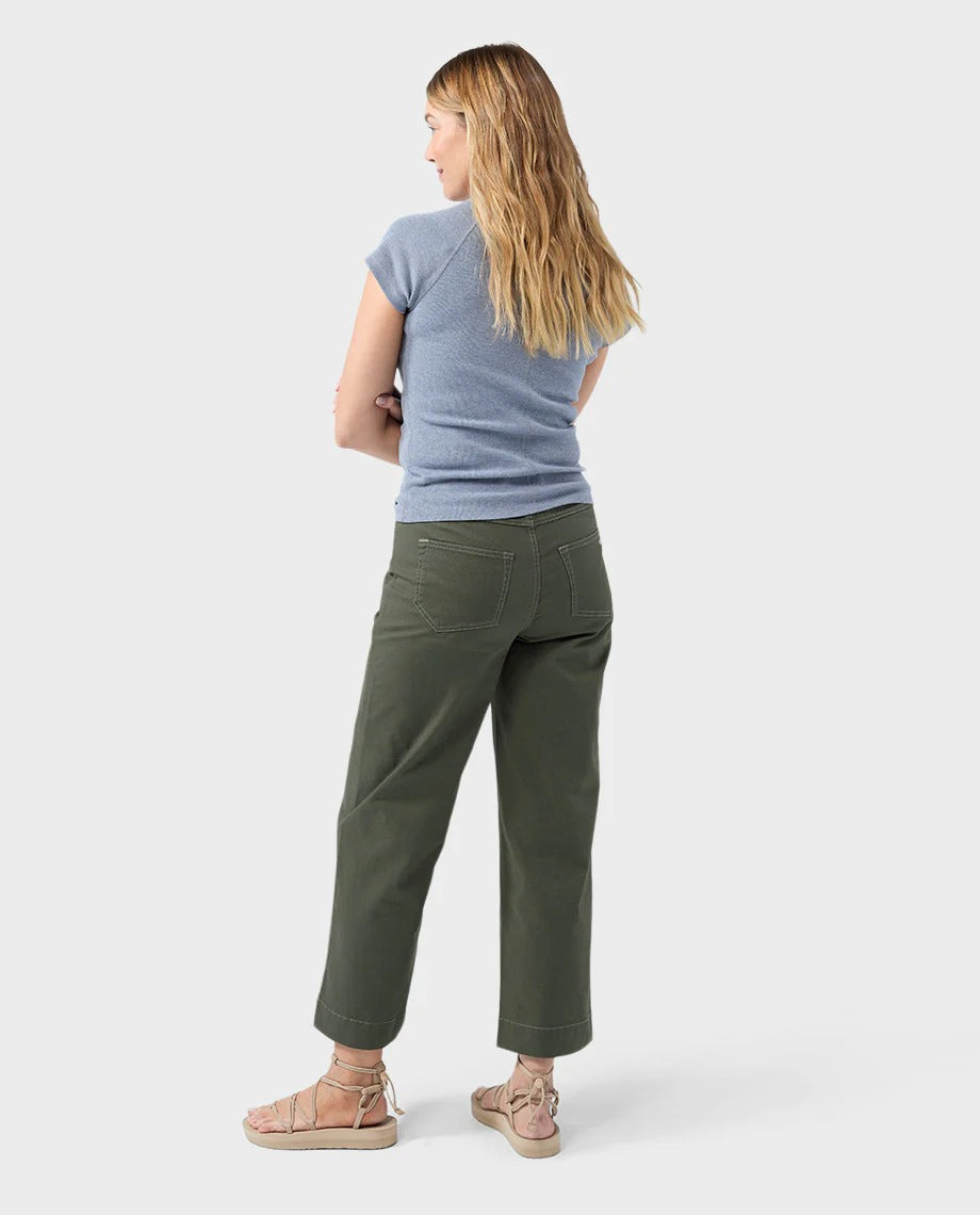 Stio Women's Rivet Wide Leg Canvas Pant Stio