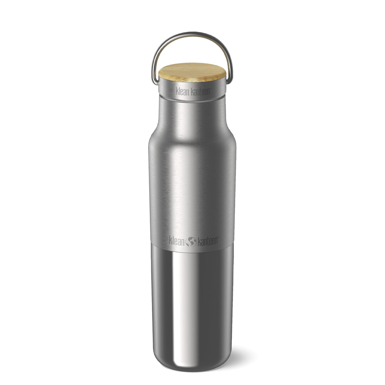 Klean Kanteen Kids' Collection Rise Reflect with Bamboo Cap 12oz