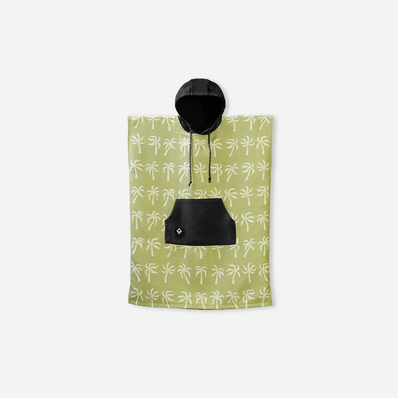 Kids Changing Poncho: Breezy Palms Olive