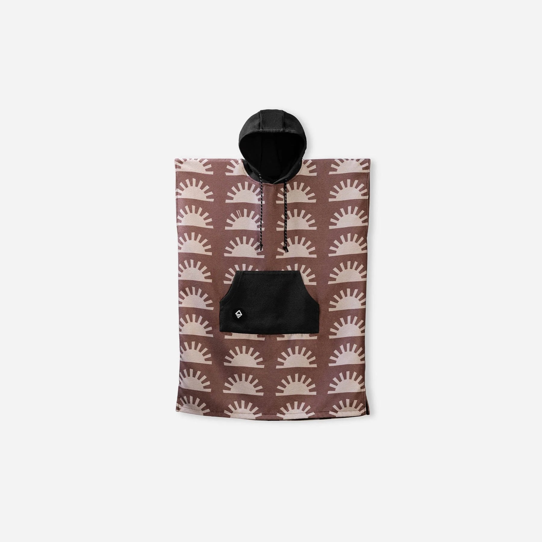 Kids Changing Poncho: Sunshine Burgundy Nomadix