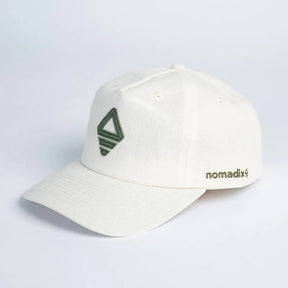 Logo Hat: Green & White Nomadix