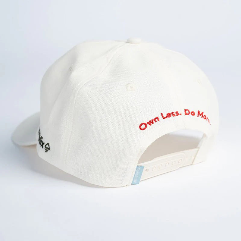 Logo Hat: Green & White Nomadix