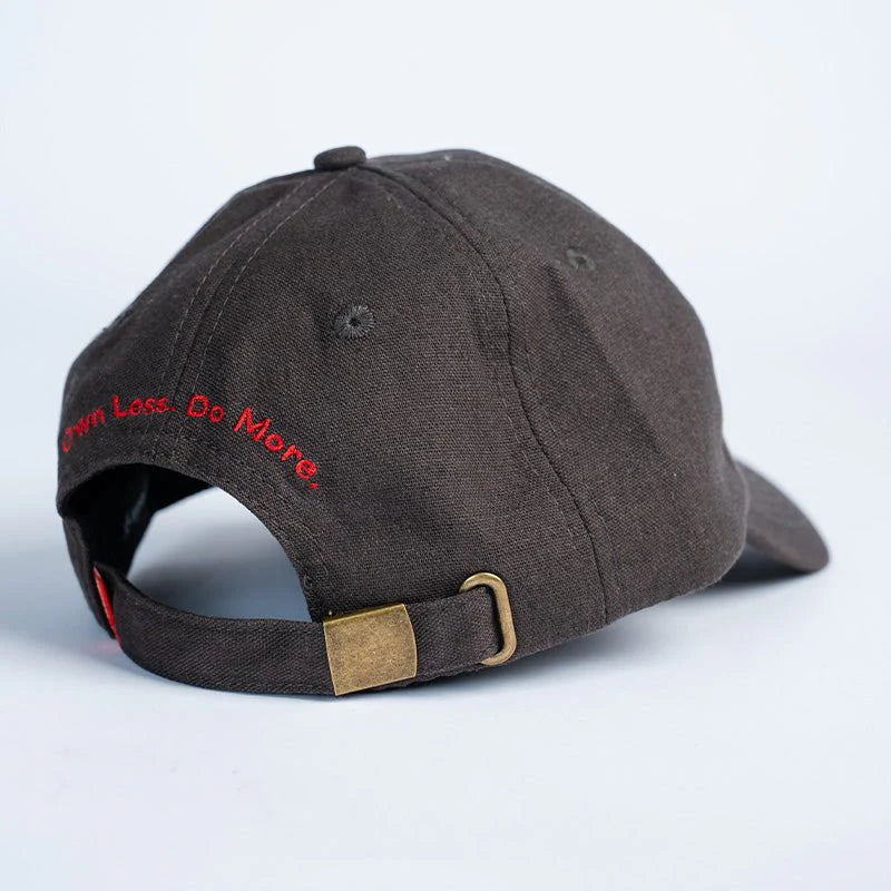 Logo Hat: Red & Black Nomadix