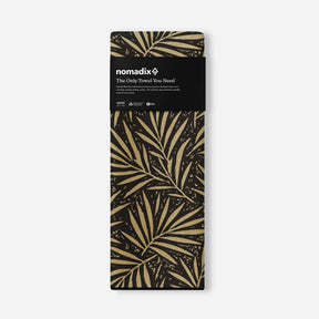 Original Towel: Heritage Palm Black and Tan Nomadix