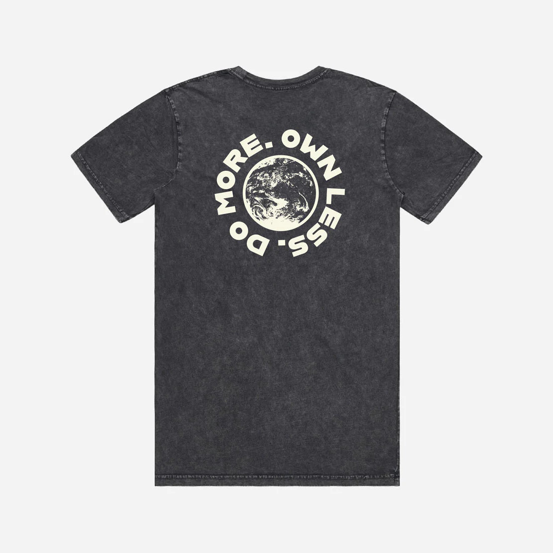 Men's Tee Shirt: Journeys Washed Black Nomadix
