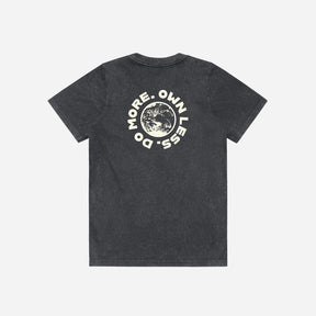 Women's Tee Shirt: Journeys Washed Black Nomadix
