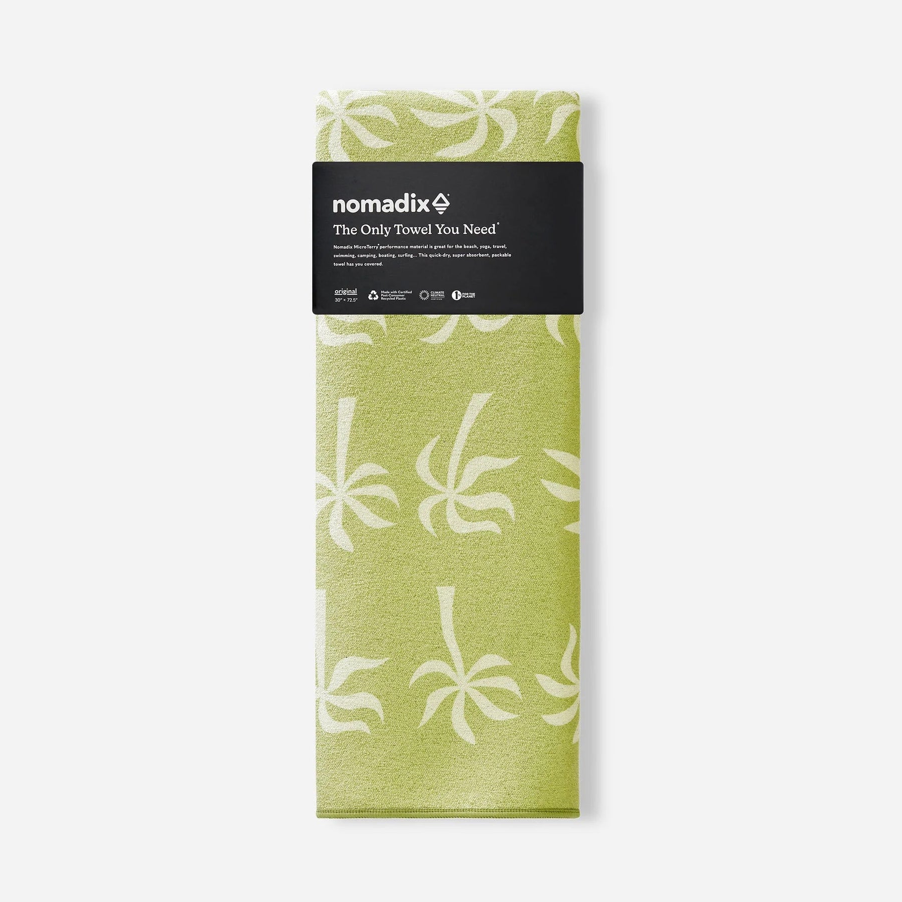 Original Towel: Breezy Palms Olive Nomadix