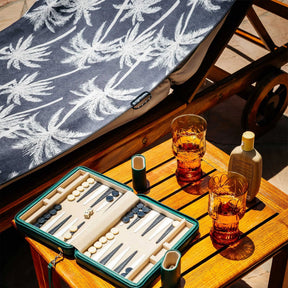 Original Towel: Bunch Palms Black Nomadix