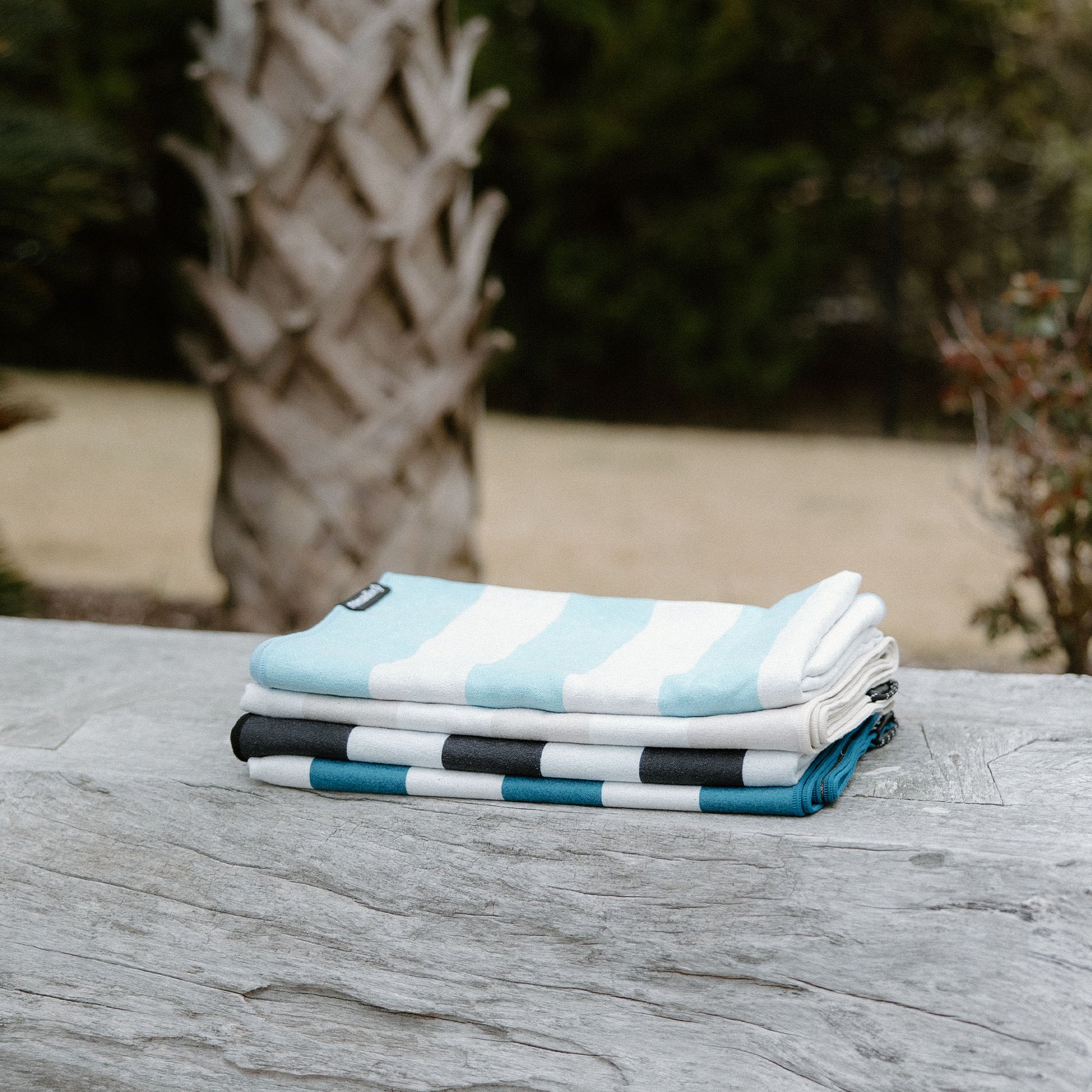 Original Towel: Cabana Stripe Sky Blue Nomadix