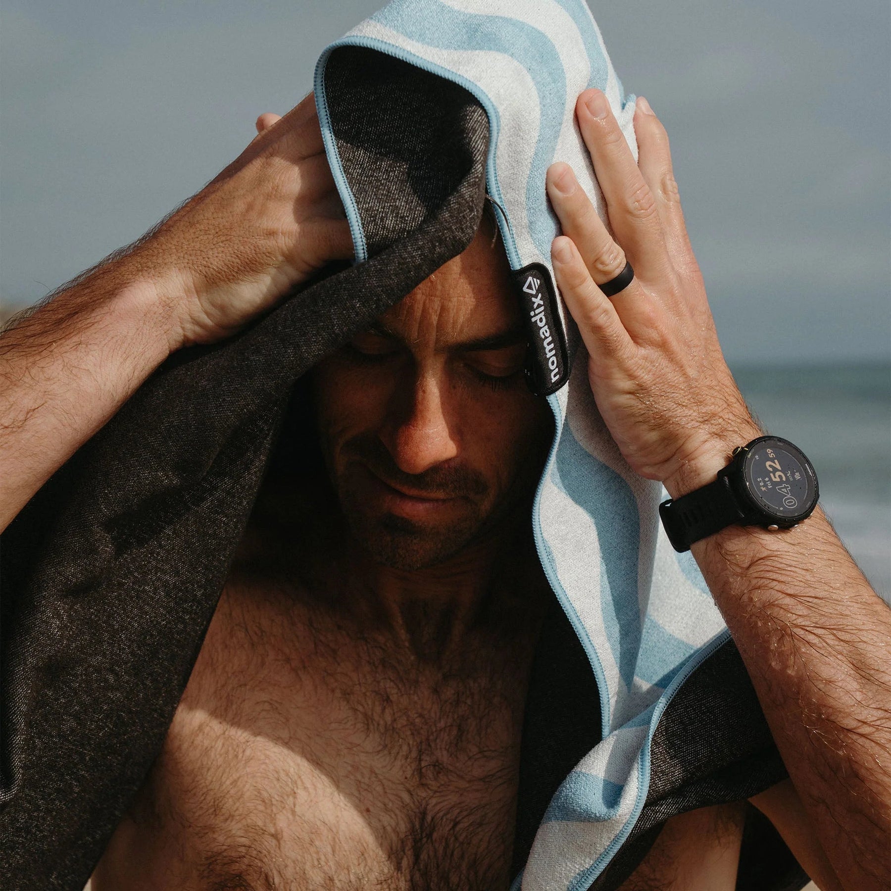 Original Towel: Calm Seas Pale Blue Sky Nomadix