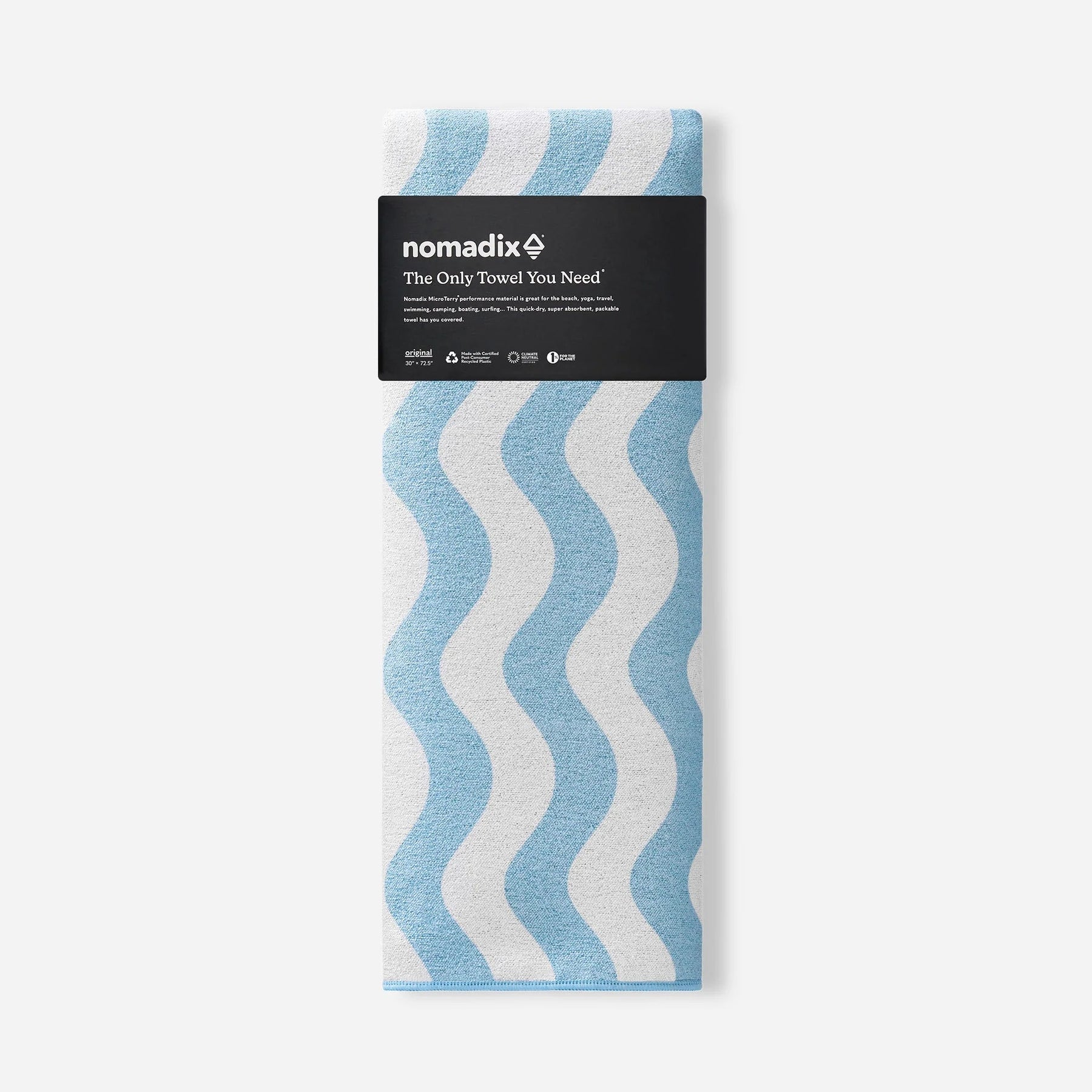 Original Towel: Calm Seas Pale Blue Sky Nomadix