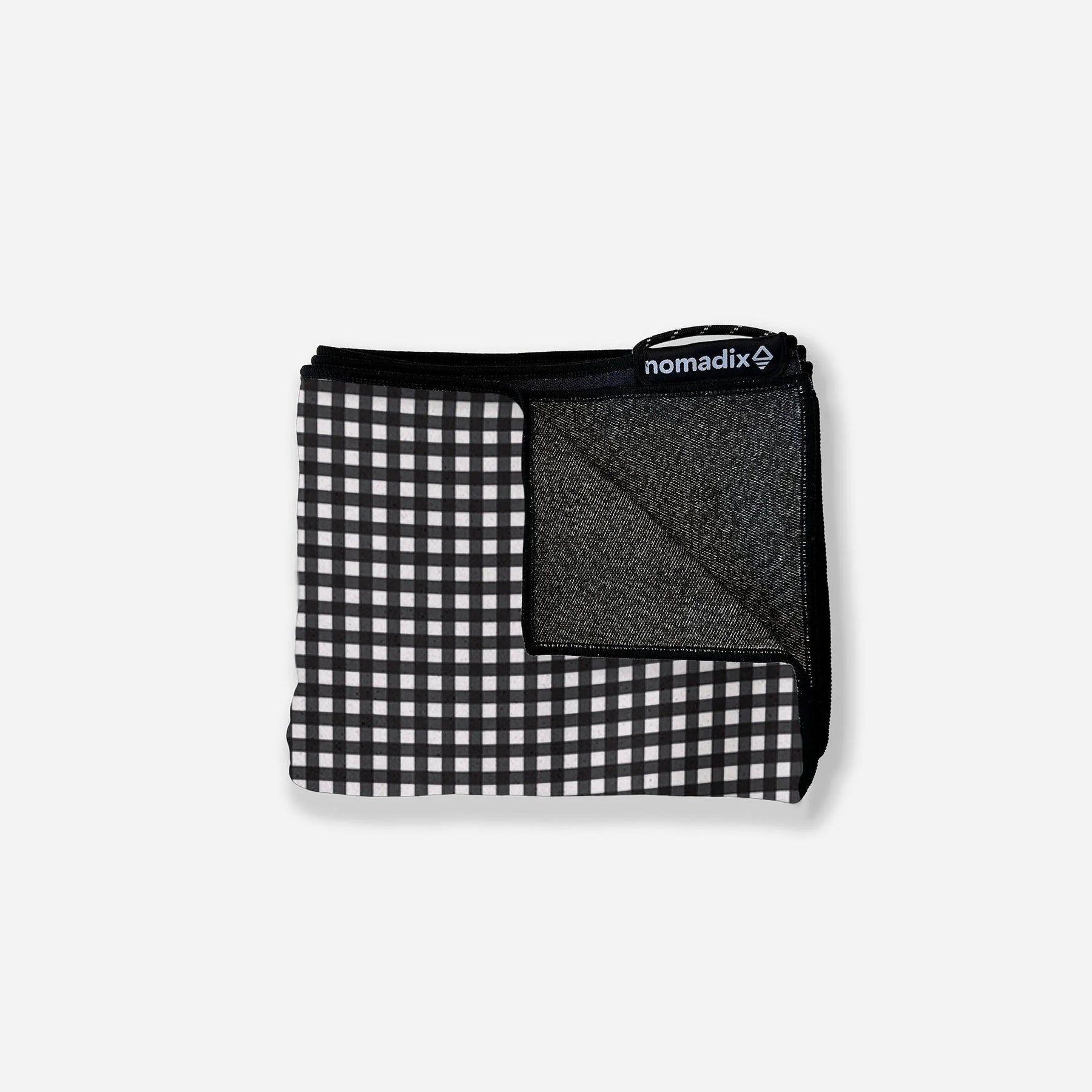 Original Towel: Gingham Black Nomadix