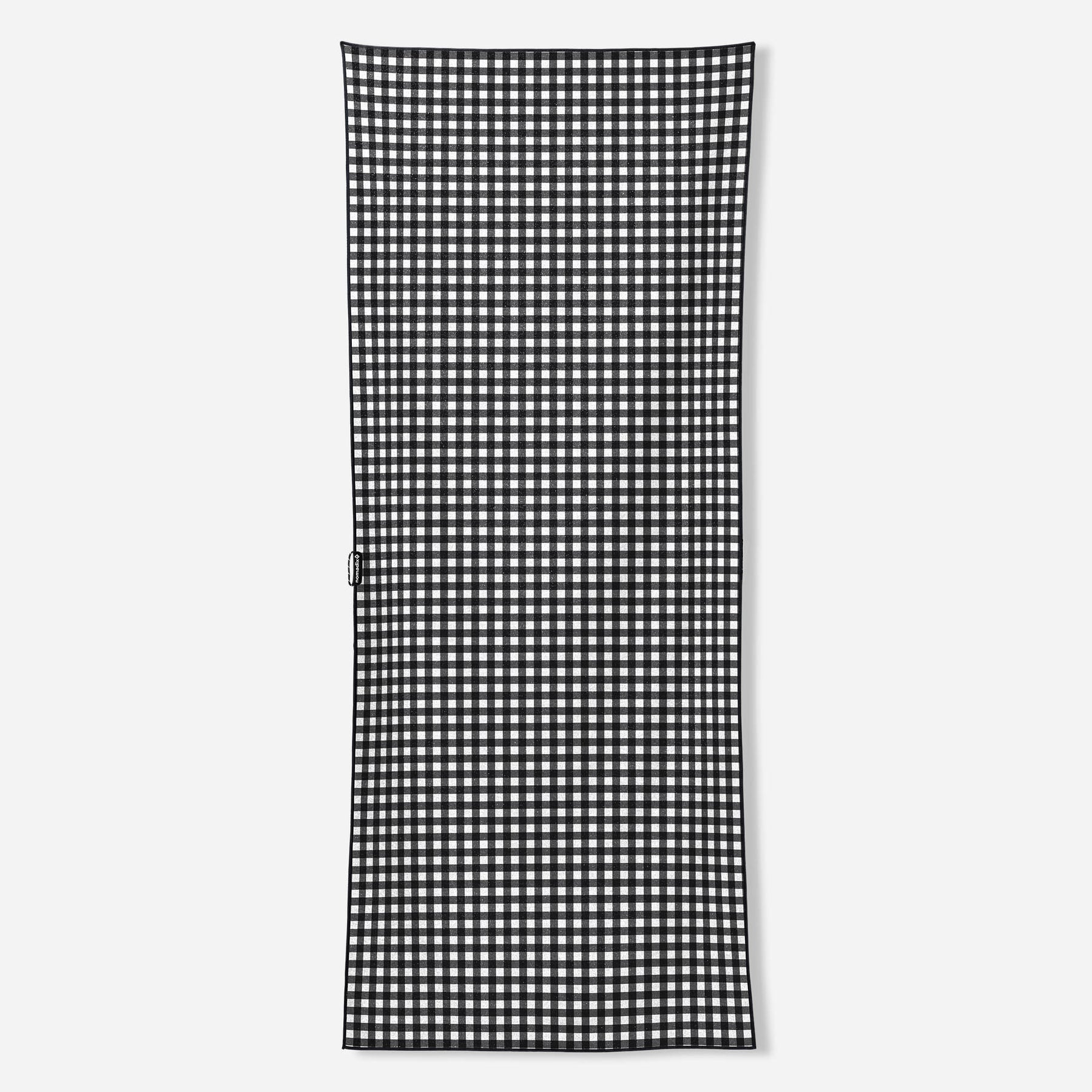 Original Towel: Gingham Black Nomadix