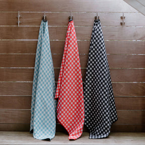 Original Towel: Gingham Sky Blue Nomadix