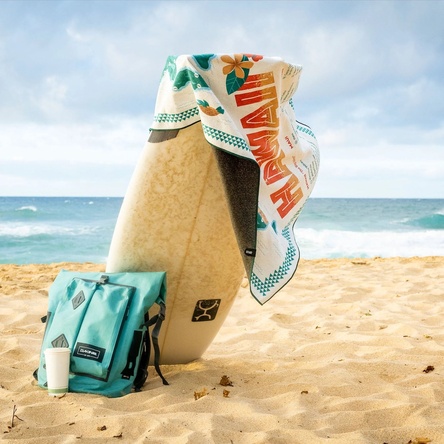 Original Towel: Hawaii Map Nomadix