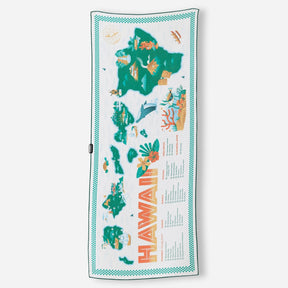Original Towel: Hawaii Map Nomadix