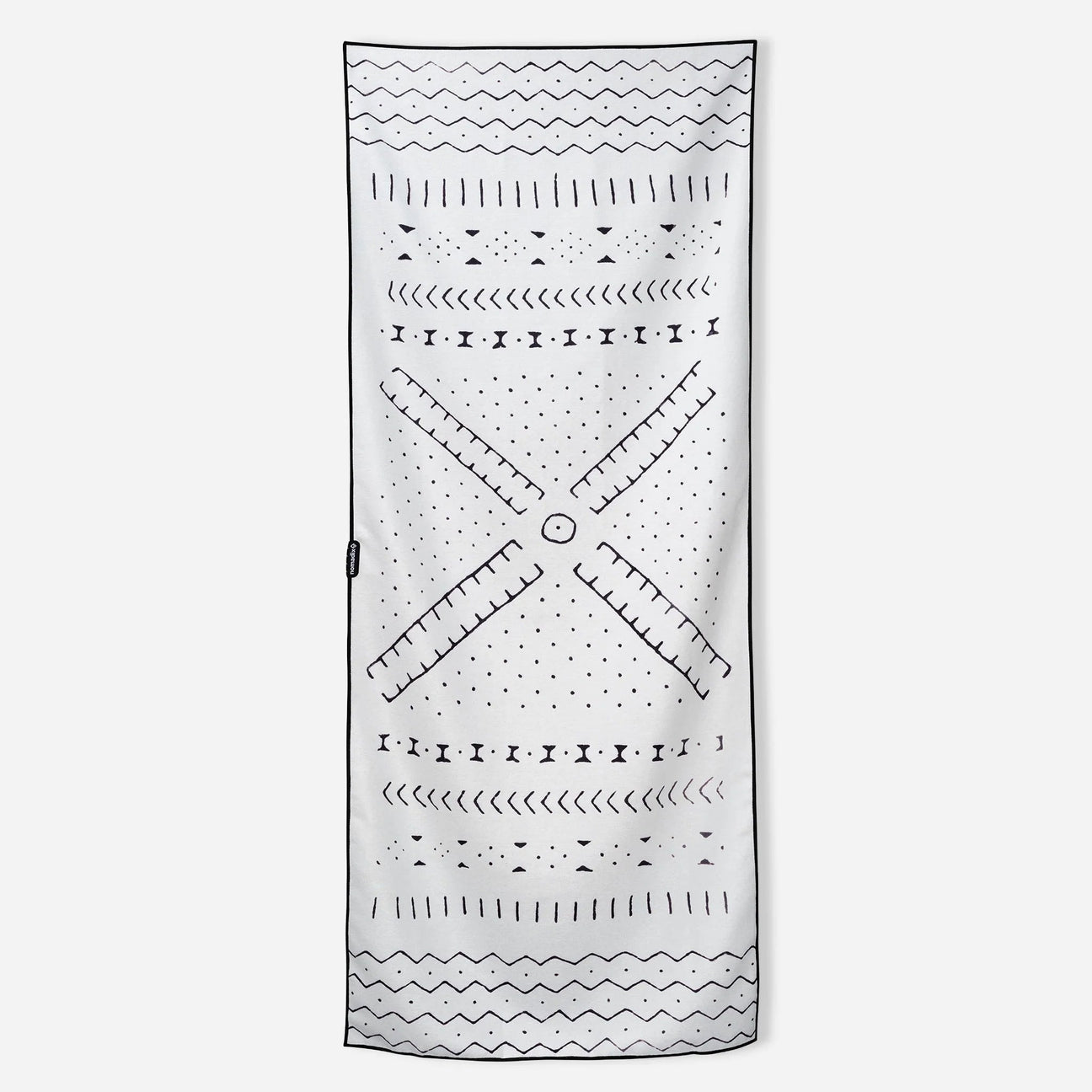 Original Towel: Mud Cloth White