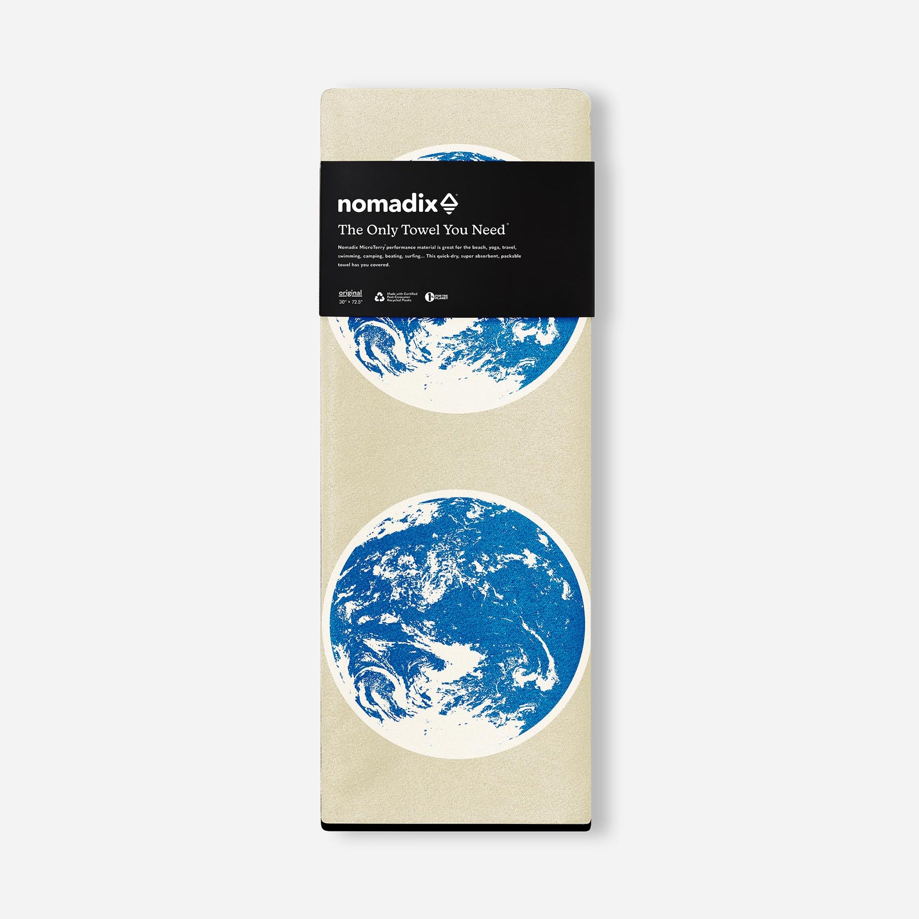 Original Towel: "Own Less. Do More." Earth Nomadix