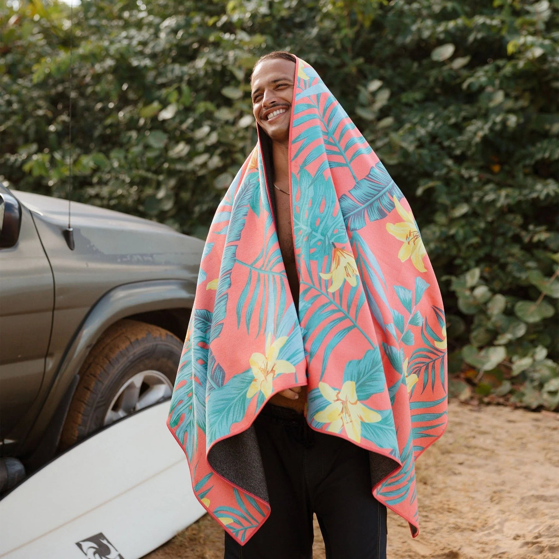 Original Towel: Palms Coral Nomadix