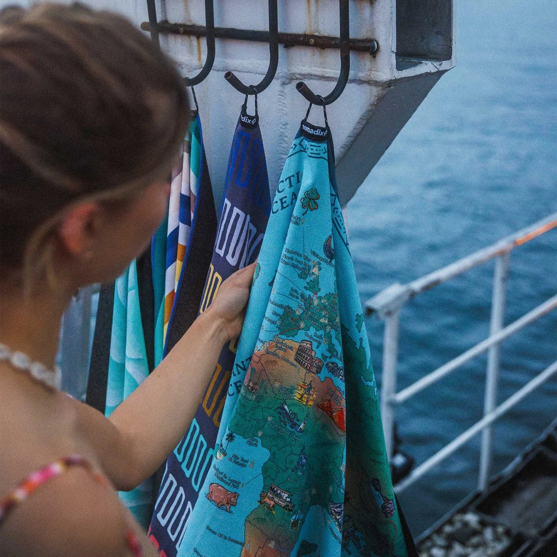 Original Towel: World Map Nomadix
