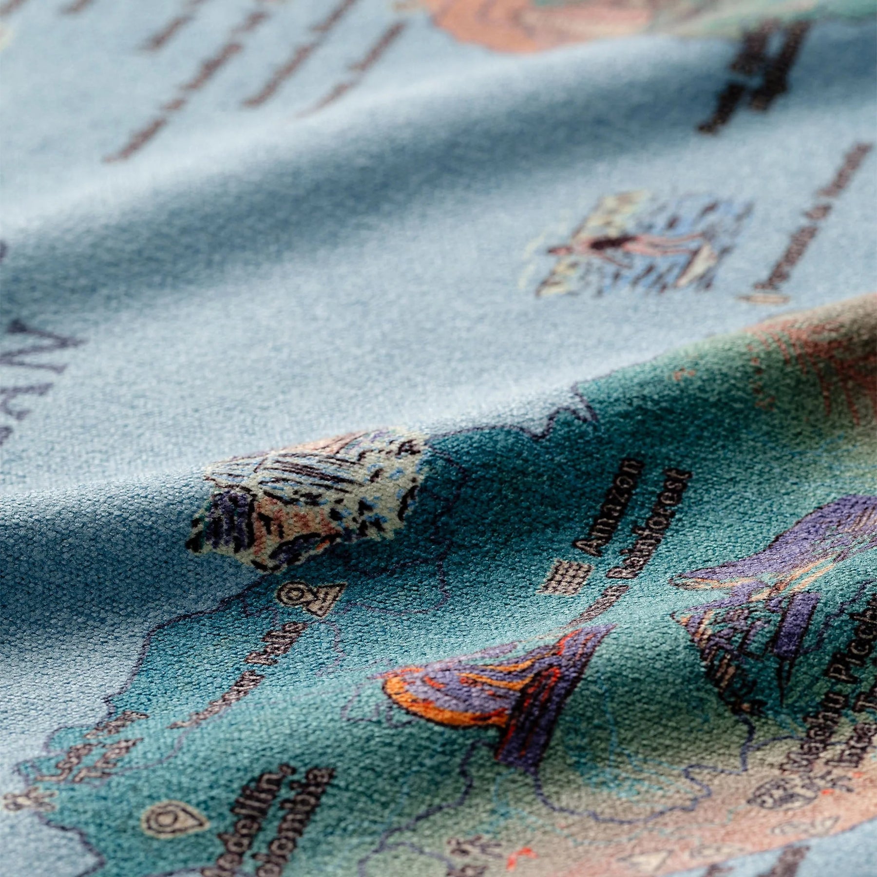 Original Towel: World Map Nomadix