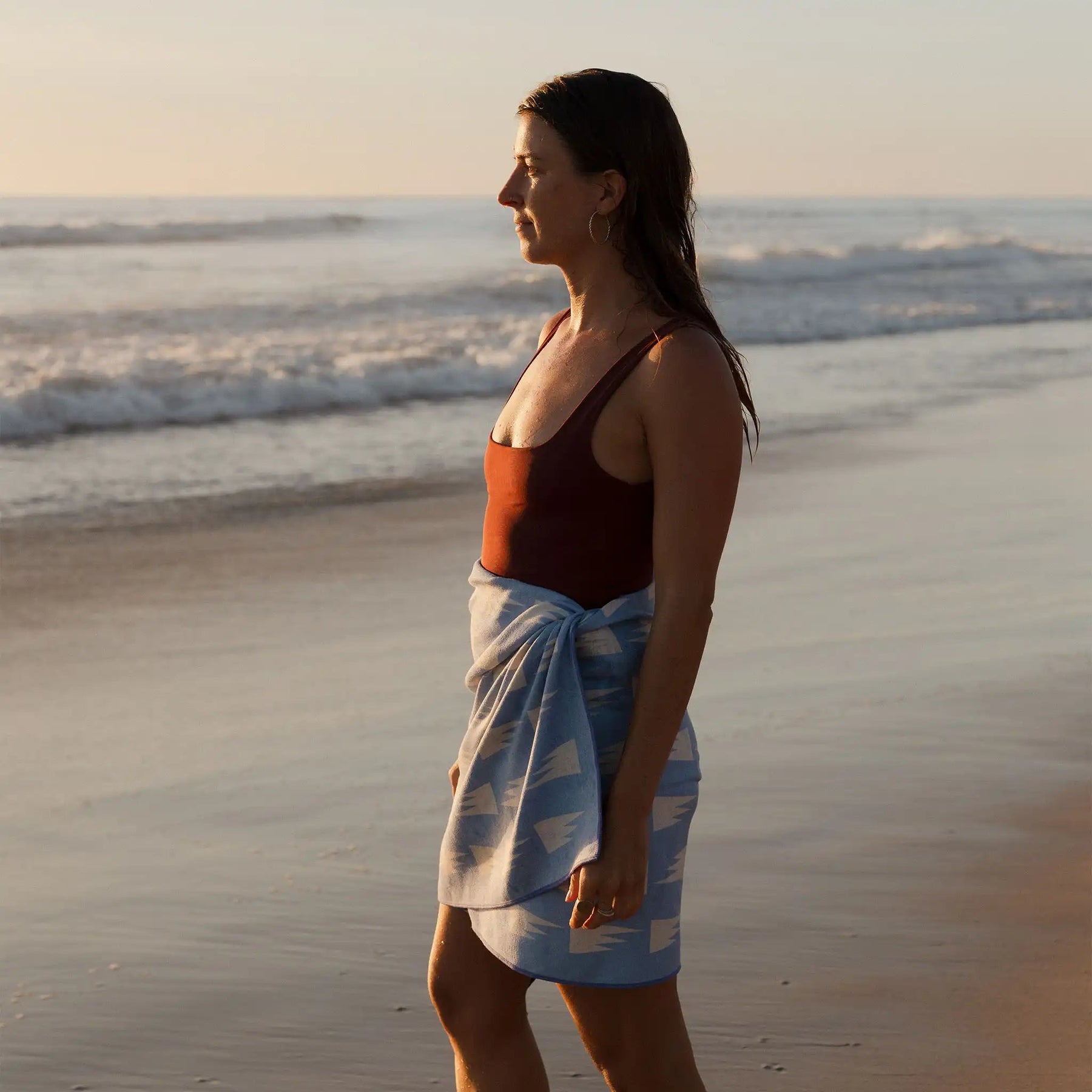 Ultralight Towel: Summit Coastal Blue Nomadix