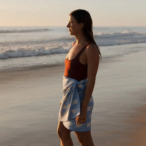 Ultralight Towel: Summit Coastal Blue Nomadix