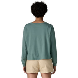Women's Long-Sleeved Water People Banner Easy-Cut T-Shirt Patagonia